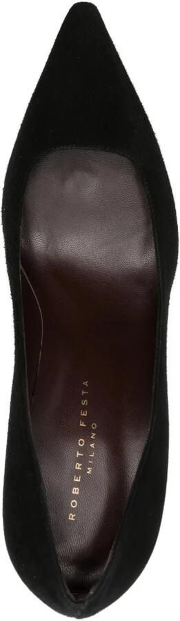 Roberto Festa Saroja 80mm Pointed Toe Suede Pumps