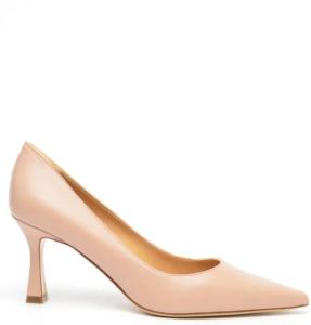 Roberto Festa Roze Leren Decolté met 7 cm Hak Roze Dames