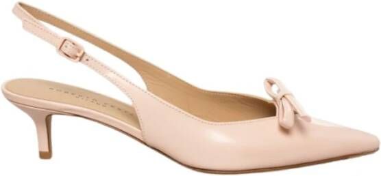 Roberto Festa Roze Pioen Leren Slingback Sandaal
