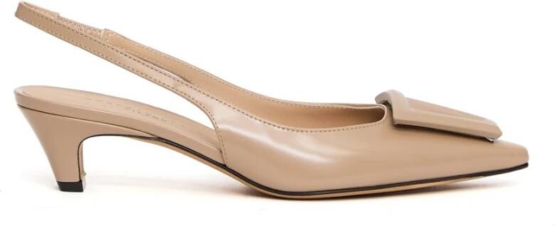 Roberto Festa Slingback schoenen van geborsteld leer