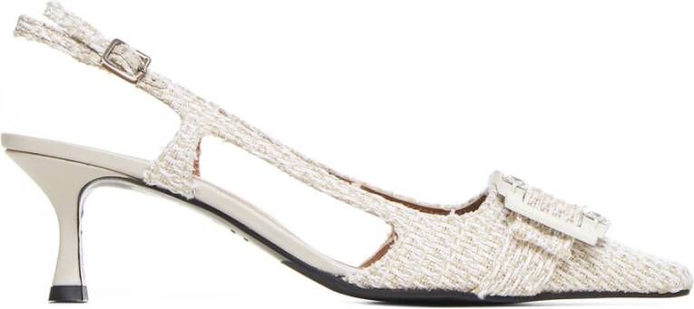 Roberto Festa Witte Hak Sandaal Killy 55 White Dames