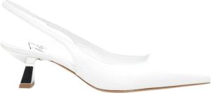 Roberto Festa Witte Leren Slingback Arabel Wit Dames