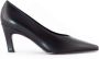 Roberto Festa Zwarte leren pumps met puntige neus - Thumbnail 1