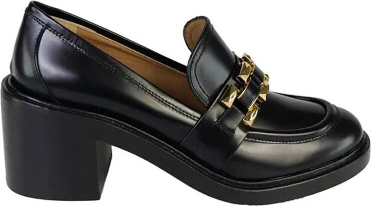 Roberto Festa Zwarte platte schoenen Black Dames