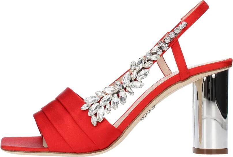 Rodo Sandalen Rood Red Dames