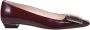 Roger Vivier Ballerina Schoenen Bordeaux Donkerrood - Thumbnail 1