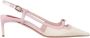 Roger Vivier Geel Roomkleurige Slingback Pumps - Thumbnail 1