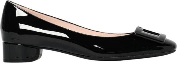 Roger Vivier Grijze Lakleren Pumps