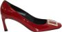 Roger Vivier Leather heels Red Dames - Thumbnail 1