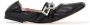 Roger Vivier Leren ballerinas met kristallen gesp Black Dames - Thumbnail 1