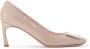 Roger Vivier Lichtroze Leren Pumps - Thumbnail 1