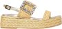 Roger Vivier Raffia Platform Sandalen - Thumbnail 1