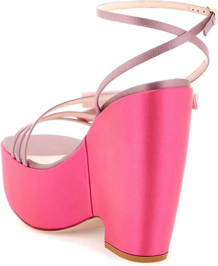 Roger Vivier 100mm Choc Bow Sandalen - Foto 3