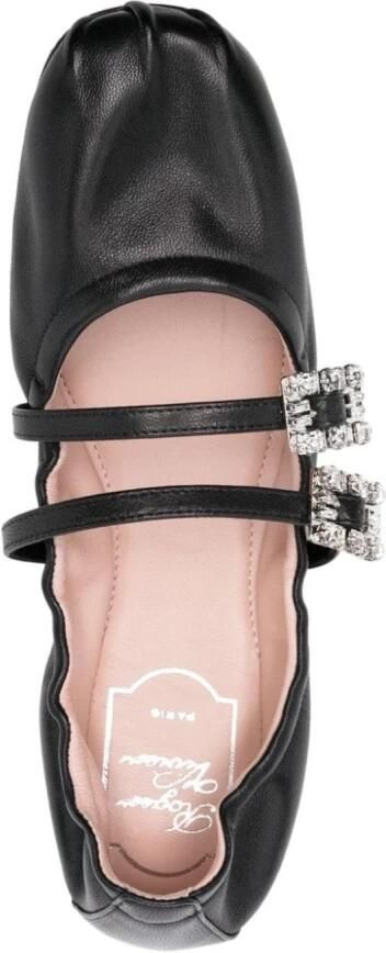 Roger Vivier Ballerina's met Versierde Vierkante Neus - Foto 2