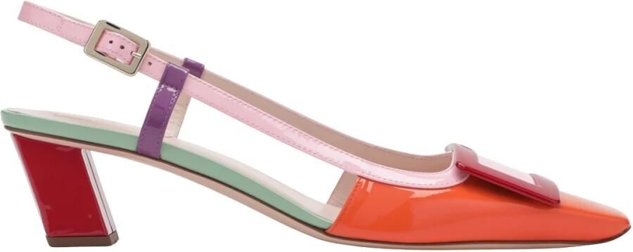 Roger Vivier Belle Vivier 45 Slingback Pumps