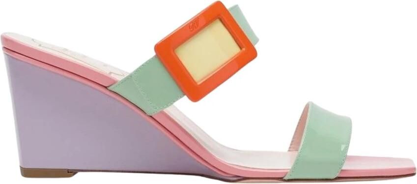 Roger Vivier Belle Vivier Mule Wedge 60