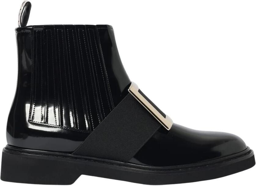Roger Vivier Buckle Detail Enkellaarsjes