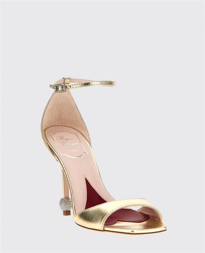 Roger Vivier Gouden Metallic Sandalen - Foto 2