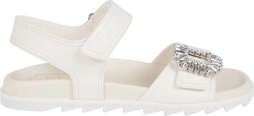 Roger Vivier Leren Slippers