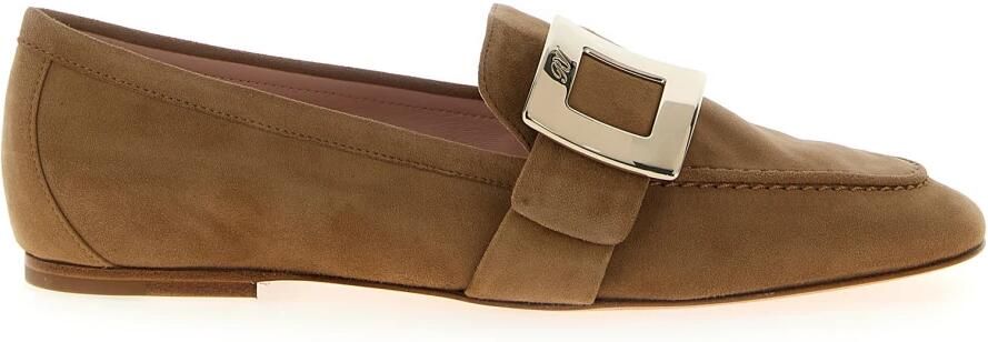 Roger Vivier Metal Buckle Loafers