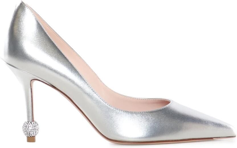 Roger Vivier Metallic leren pumps