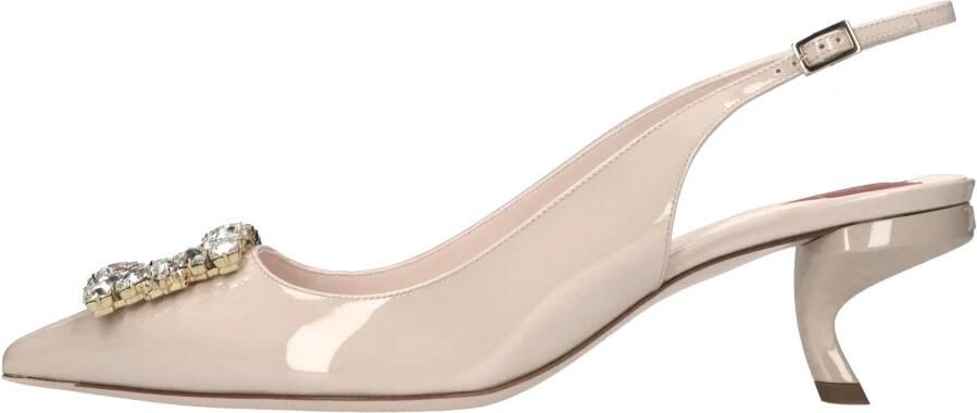 Roger Vivier Patent Leder Slingback Pumps