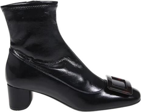Roger Vivier Roundy Turtle Stretch Bootie 45