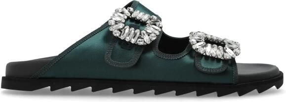 Roger Vivier Slidy Viv' Flat Sandals