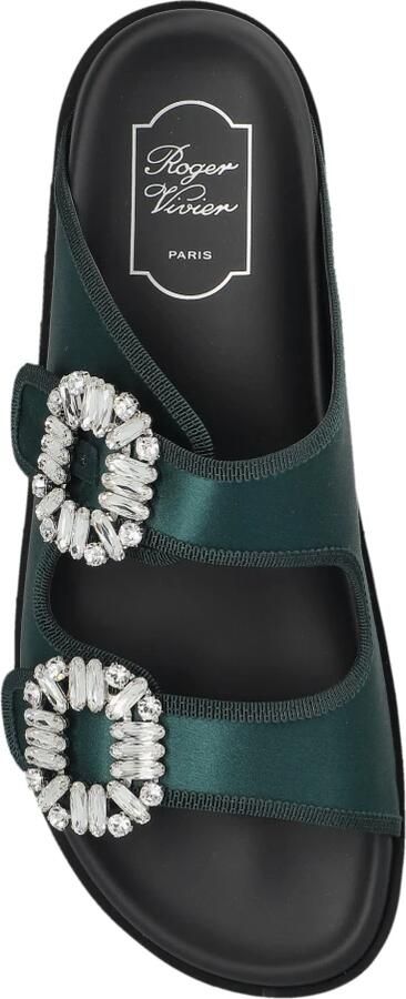Roger Vivier Slidy Viv' Flat Sandals - Foto 2