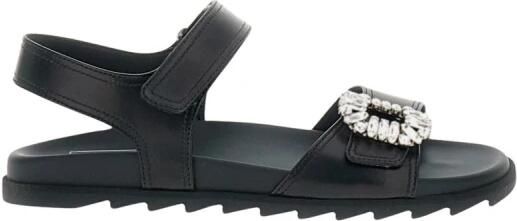 Roger Vivier Slidy Viv Strass Sandal 25
