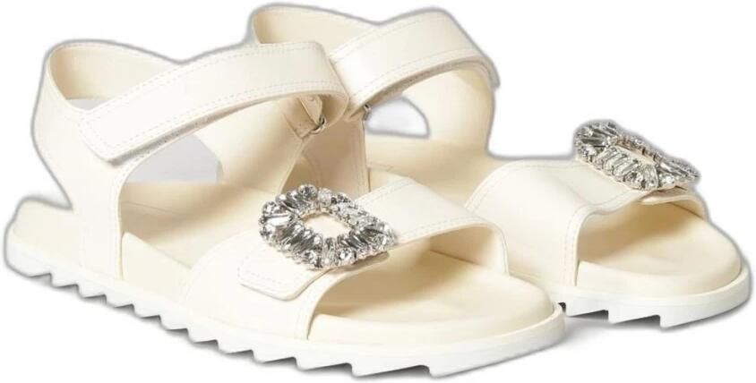 Roger Vivier Slidy Viv' Strass Sandalen met Band - Foto 2