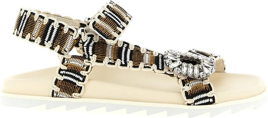 Roger Vivier Slidy Viv Trek Sandalen