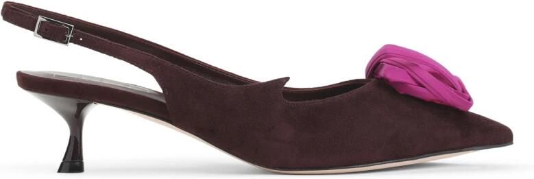 Roger Vivier Suede Slingback Pumps