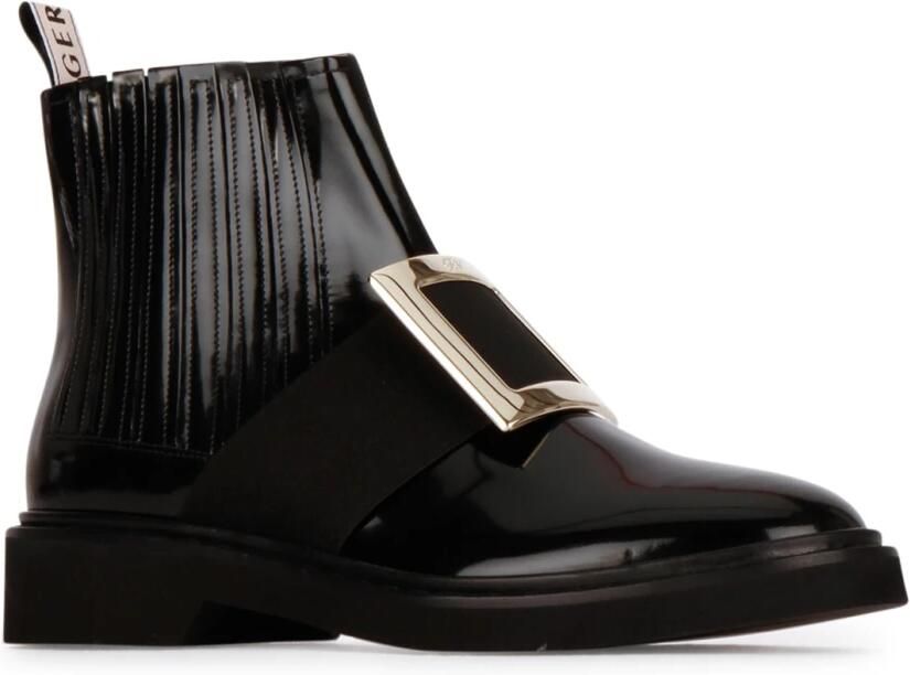 Roger Vivier Viv Rangers Met Buc Chels Bootie 25 - Foto 3