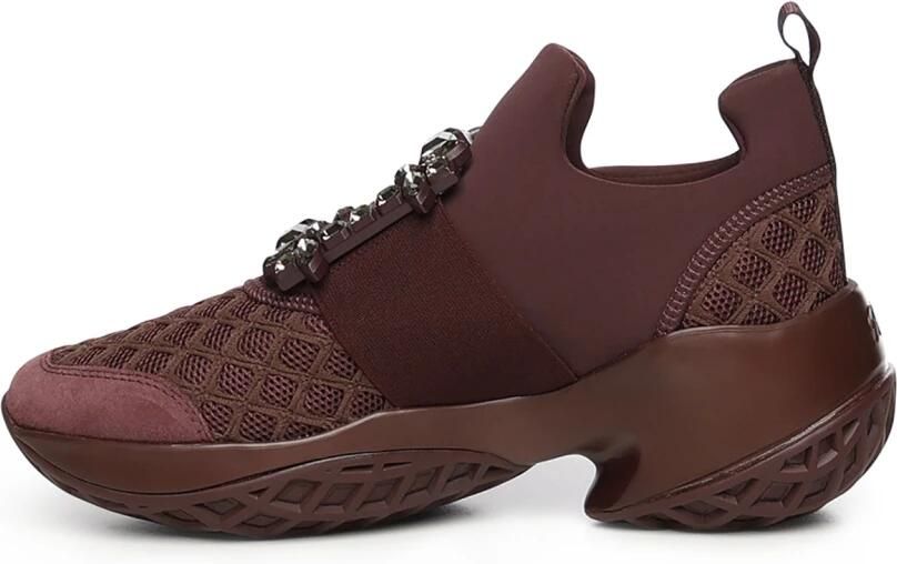 Roger Vivier Viv Run Fabric Sneakers - Foto 2