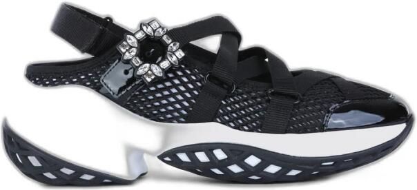 Roger Vivier Viv' Run Sneakers met Juwelenversiering