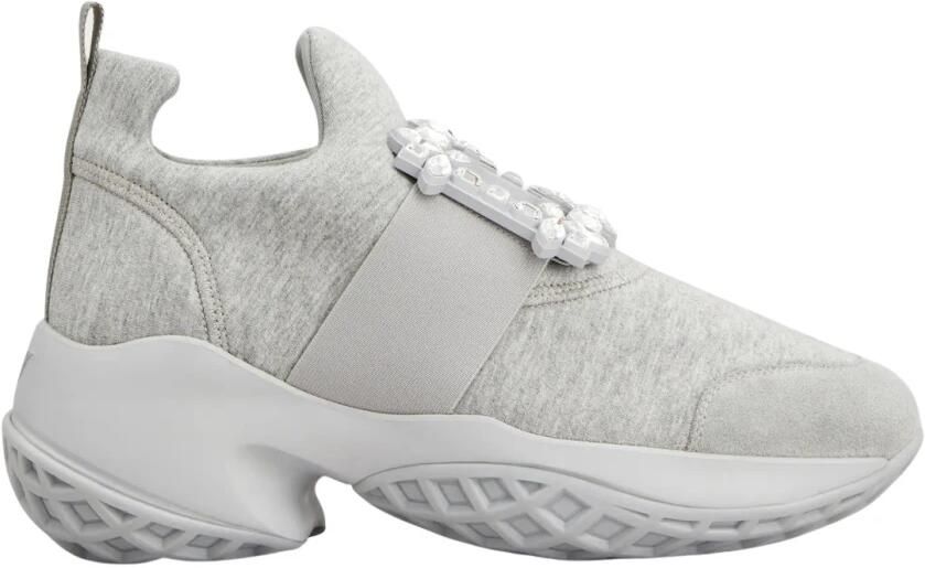 Roger Vivier Viv' Run Strass Buckle Sneaker