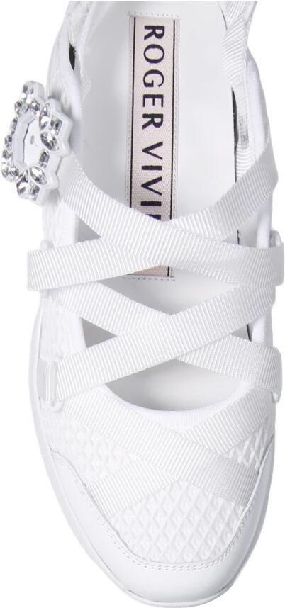 Roger Vivier Viv Run Strass Trekky Ball Sneaker - Foto 2