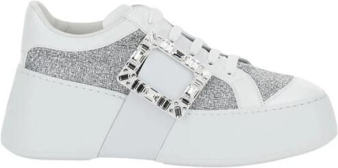 Roger Vivier Viv Skate High Strass Sneakers