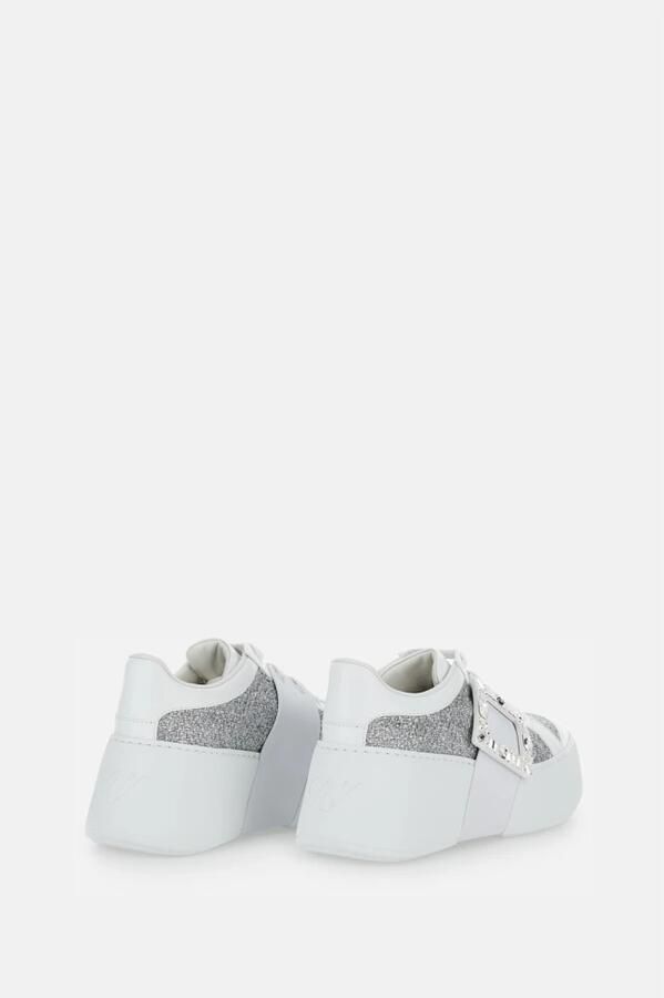 Roger Vivier Viv Skate High Strass Sneakers - Foto 2