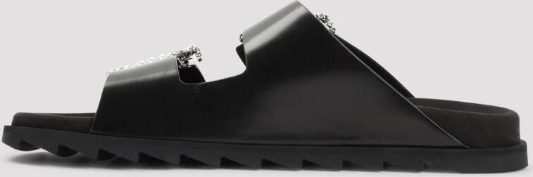 Roger Vivier Zwarte Leren Sandalen Elegante Stijl - Foto 2