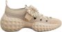 Roger Vivier Velcro Strass Beige Sneaker - Thumbnail 1