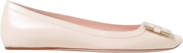 Roger Vivier Leren Ballerina`s