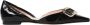 Roger Vivier Zwarte Ballerina`s met Gesp - Thumbnail 1