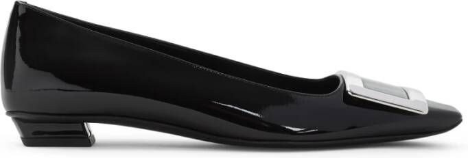 Roger Vivier Zwarte Lakleren Pumps