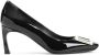Roger Vivier Zwarte Leren Pumps Elegante Hakken - Thumbnail 1