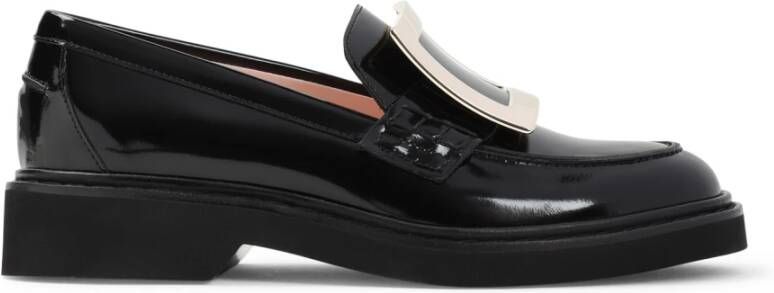 Roger Vivier Zwarte Loafer Schoenen voor Vrouwen