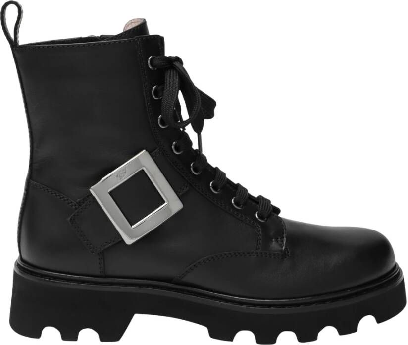 Roger Vivier Zwarte Rangerlaarzen