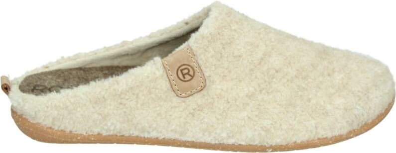 Rohde Beige Slipper met Sportieve Stijl