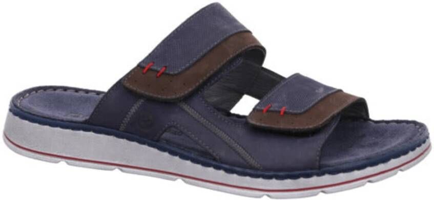 Rohde Bruine Brunello Herensandaal Comfortabel Memory Footbed Blue Heren